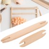 HEEPDD Weaving Shuttle, 2Pcs Beech Wood Weaving Shuttle DIY Weaving