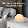 HOUSBAY Sunrise Alarm Clock, White Noise Sound Machine, Cozy Light,