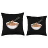 Natto Design Throw Pillow
