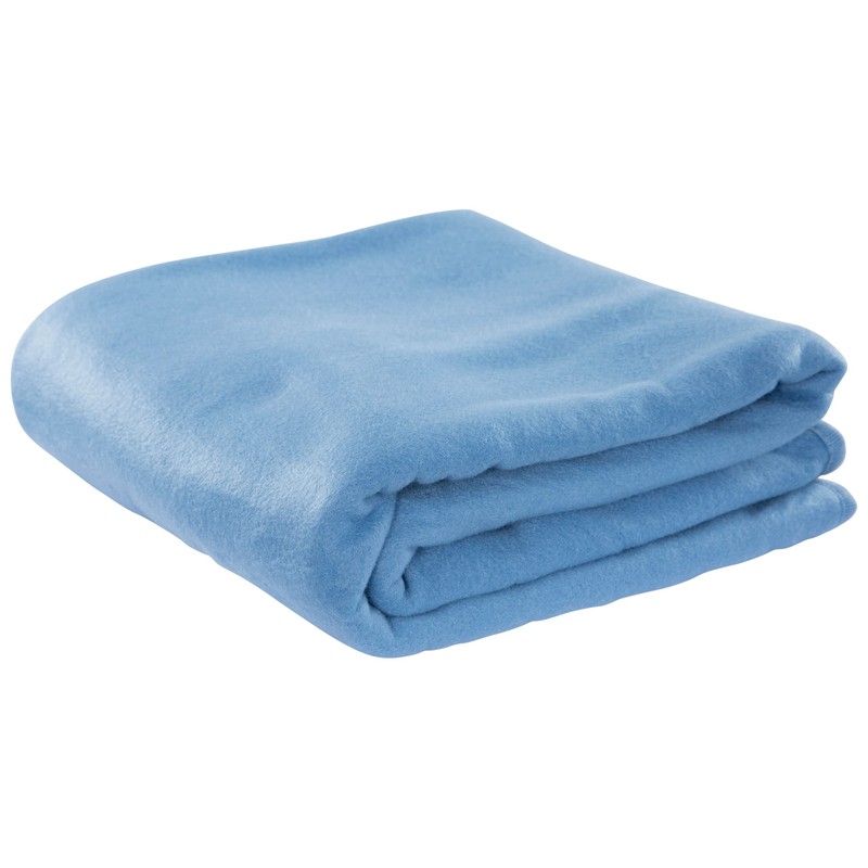 Trespass Snuggles Travel Blanket, 120 cm, Blue (Denim), Each