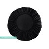 LivinEase Brushed Microfiber Black King Size Fitted Sheets - Premium