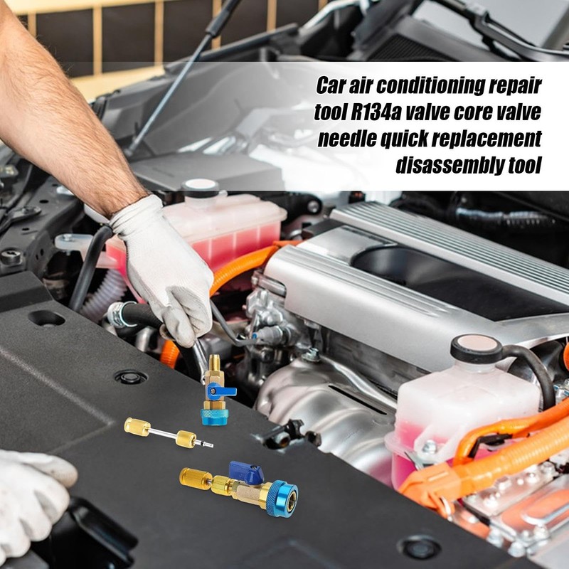 Valve Core Removal Tool HVAC | Multifunctional Valve Core Removal