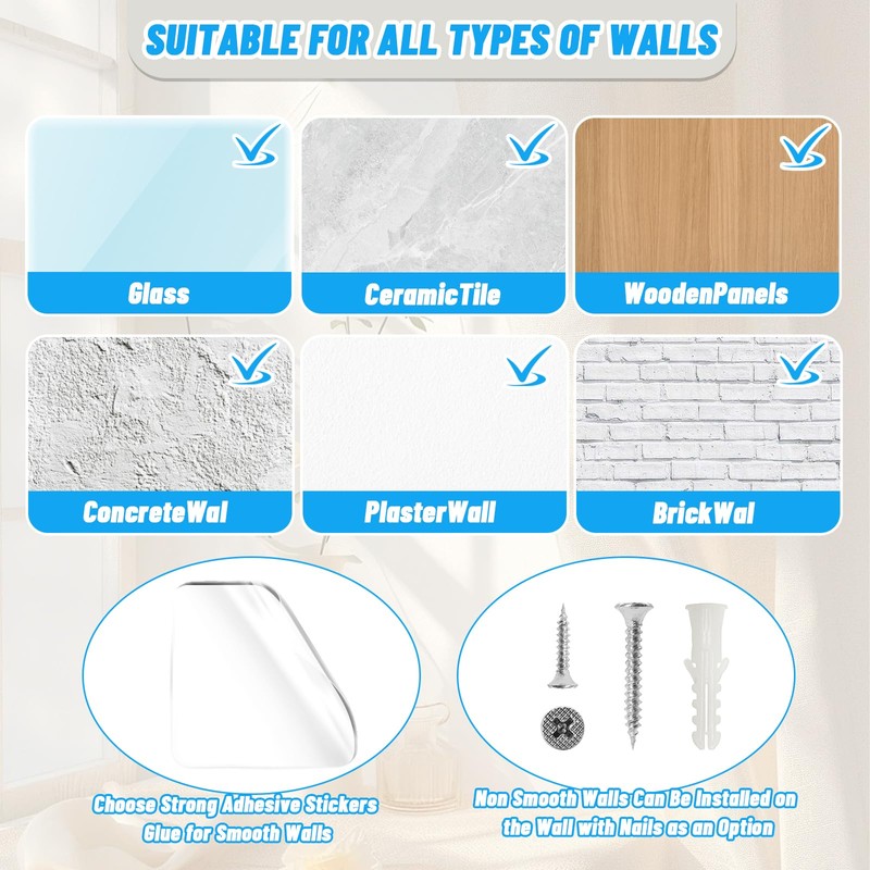 3 Pack Adhesive Wall Mount for Blink Mini/Blink Mini 2/