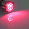 E Support 12V Car Vehicle Red LED Light Main Beam