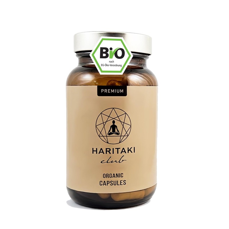 Organic Haritaki Capsules (500 mg)