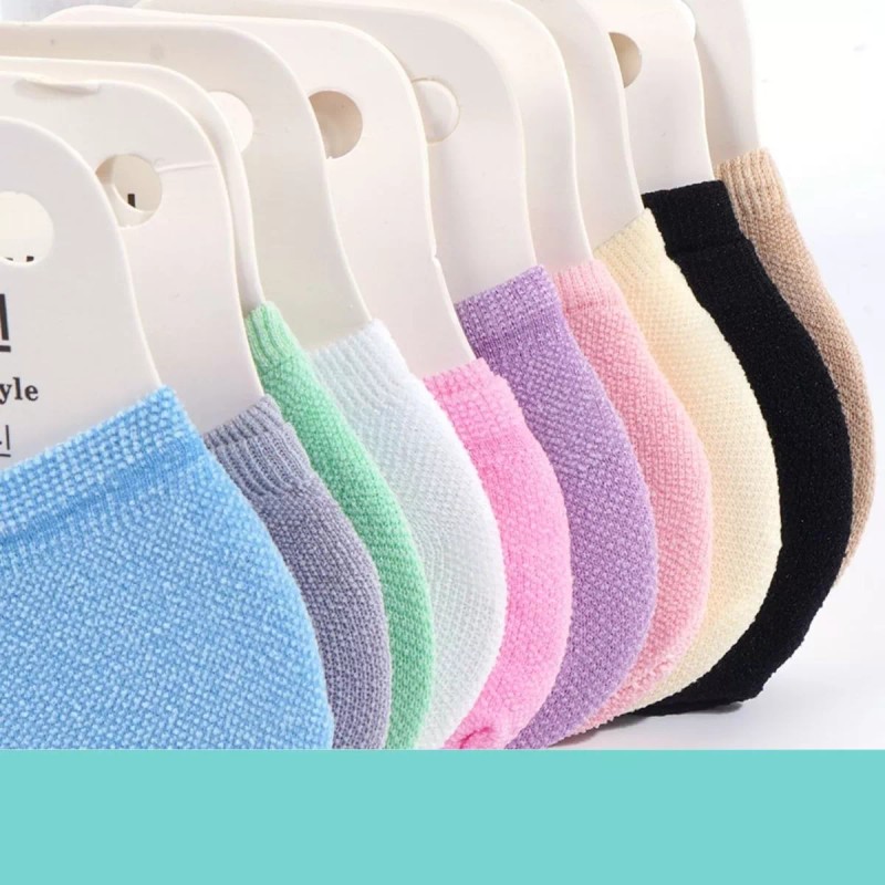 Veraly Calcetines Invisibles 12 Par Colores Pastel Suaves Ligeros