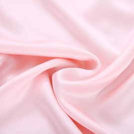 Ethlomoer Natural Pure Silk Pillowcase for Hair and Skin, Both Side Mulberry Silk, Hypoallergenic, 600 Thread Count, Luxury Smooth Pillowcase with Hidden Zipper, 50 x 75 cm 1pc, Pink