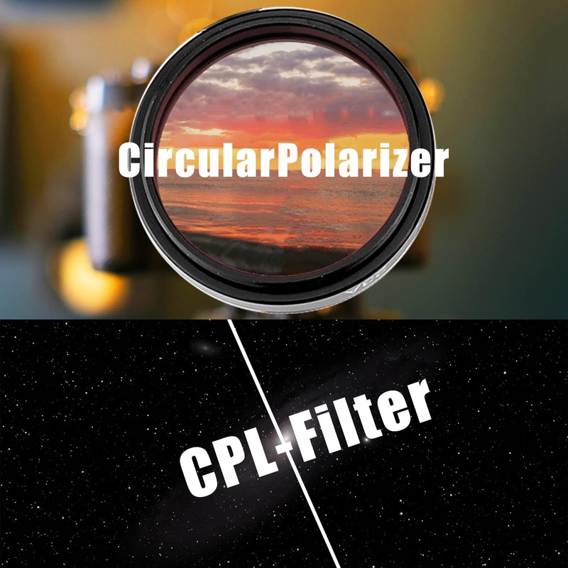 Svbony Filter Set 1.25 Inch 7-Piece Eyepiece Filter Set Moon