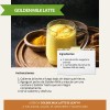 Golden Milk Leafy 150g Curcuma Organica Keto Vegano