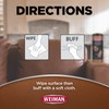 Weiman Leather Cleaner & Conditioner Wipes With UV Protection, Prevent
