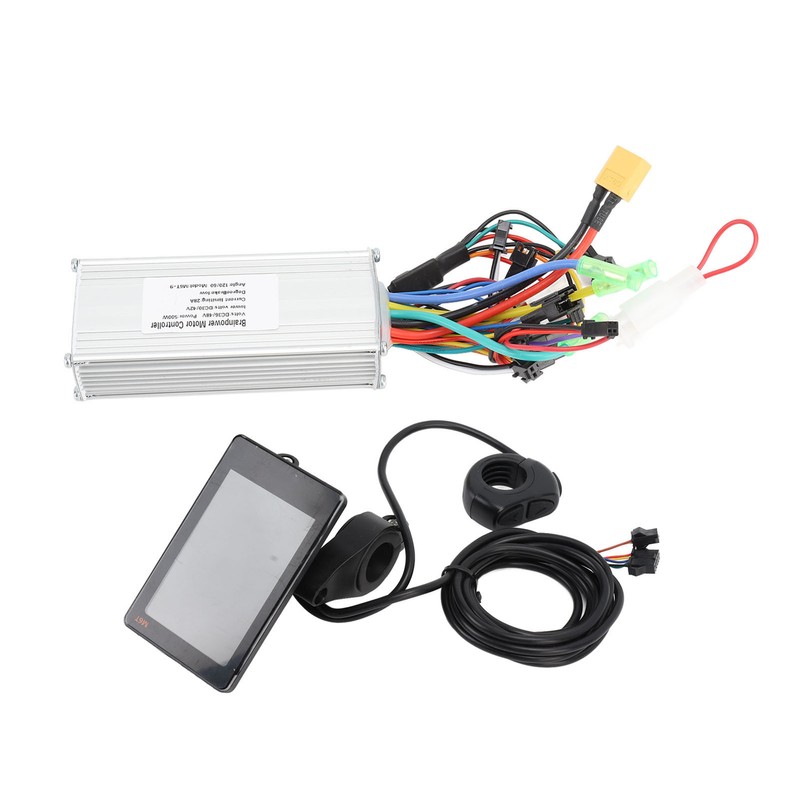 Electric Bike Brushless Controller M6T LCD Display 36/48V 500W ABS