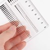 HARFINGTON High Precision SEC Size Estimation Chart 80mm Covered Transparency