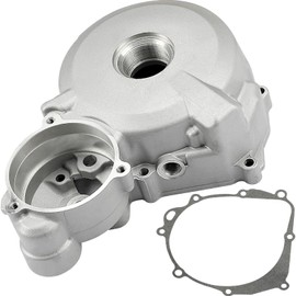 ATVMaster Left Side Engine Stator Magneto Cover Case w/Gask Compatible with Suzuki DRZ400 E S SM 2002-2020 11483-29F00 11351-29F60