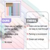 Mr. Pen- Aesthetic Highlighters and Pens No Bleed, 12 Pack,