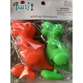 Meijer 12 Dinosaur Wind-Up Toy, Party Favor Toys