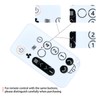 TCNOUMT Table Fan Remote Control Suitible for Woozoo Silent &