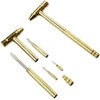 6-in-1 Mini Multi-Tool for Precision Repair, Brass and Steel Hammer