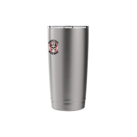 Always Tired Never Broke Skull Cap Hustler Vibe Birthday Stainless Steel Insulated Tumbler