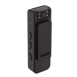 Mini Body Camera Video Recorder, Wearable Police Body Cam 1080P HD Wearable Magnetic Absorption Video Recorder with 90 Degree Rotation Lens for Home and Office