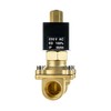 FSA Viton Solenoid Valve Brass 3/4 Inch 230 V AC