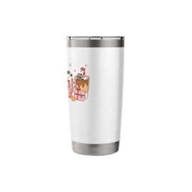 Christmas Coffee Spice Latte Gingerbread Snowman Stainless Steel Insulated Tumbler