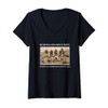 Womens Homeland Security Fighting Terrorism Since 1492 Novelty Gift V-Neck