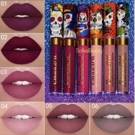 CmaaDU Liquid Lipstick Matte Waterproof Long Lasting 6pack Lip Gloss Collection
