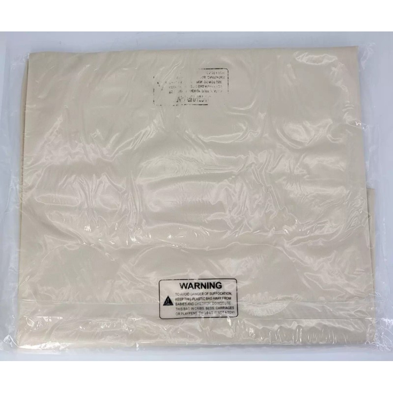 Manchester Mills Protect360° Shower Curtain 42x72 Petite Dot Beige Microban®