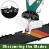 8 Pcs Chainsaw Sharpener Stone For Electric Chainsaw Sharpener，7/32 Inch