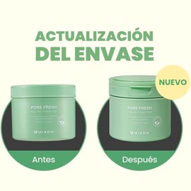 MIZON – Toner Pads Coreanos Exfoliantes 60 Unidades 130 ml – AHA BHA PHA Peeling Toner Pad con Centella, Árbol de Té y Té Verde – Tónico Facial para Piel Grasa y Limpieza de Poros skincare Coreano