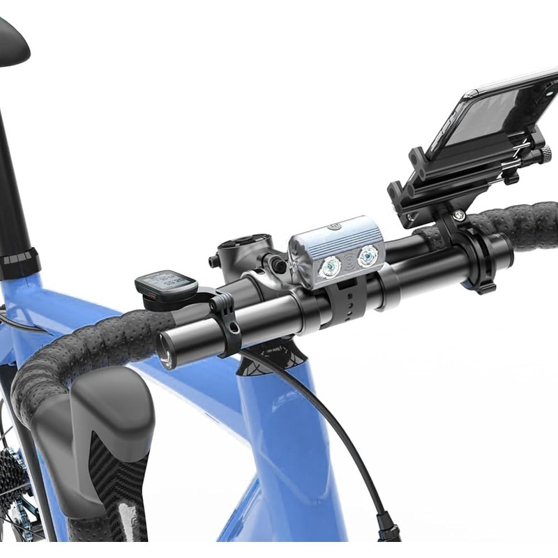Bicycle Handlebar Extension, 30 cm Aluminium Bicycle Extender Holder, with