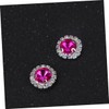 Operitacx 3sets Rhinestones Craft Crystals DIY Wedding Decorations Flatback Rhinestones