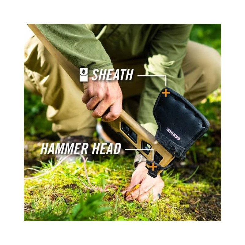 Gerber Gear Bushcraft Axe - Camping Survival Bushcraft Axe with