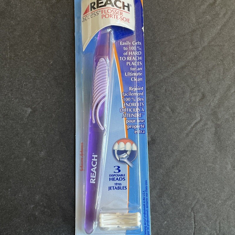 Reach Access Daily Flosser Floss Stick w/ floss And 3
