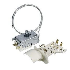 Thermostat Atea A130696R Replacement Thermostat Ranco with Bracket Bauknecht 481228238175 Whirlpool A13-0696R Fridge