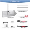 Sand Fleas Rake 52" Heavy Duty Beach Rake with Large