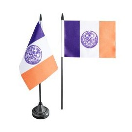 Fritze® Table Flag USA New York City Flag 4 x 6 "