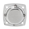 59x59mm Flush Pull Recessed Sliding Pull Handle 316 Stainless Steel