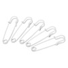MECCANIXITY Safety Pins 2.48 Inch Large Metal Sewing Pins for