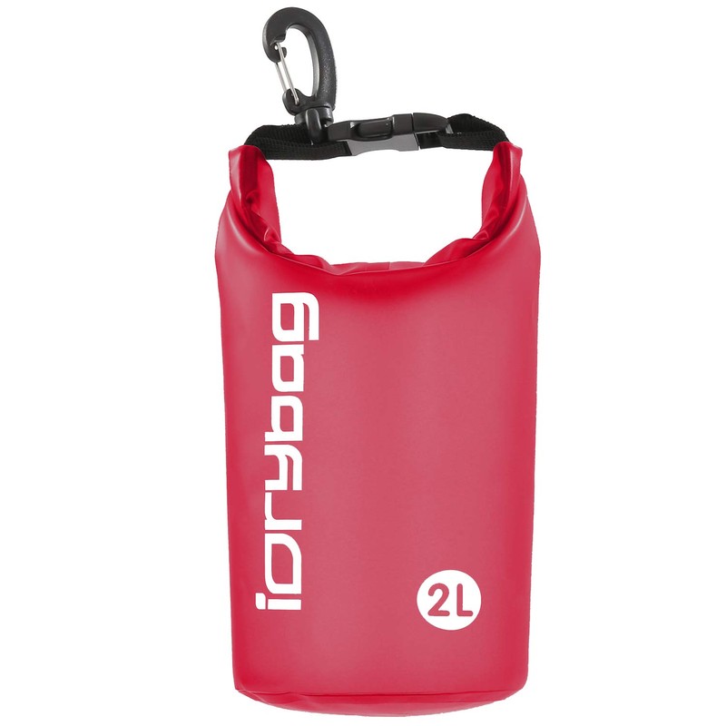 IDRYBAG Bolsa Seca Transparente Impermeable De 2 L, 5 L,