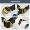 sourcing map 16Pcs Plastic Ladder Slider, 1" (25mm) White Adjustable