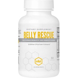 Belly Rescue Probioticos Prebióticos Caps
