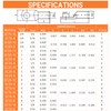 Kuject 220PCS Battery Cable Ends AWG 1 2 4 6
