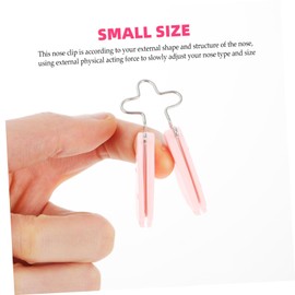Baluue 2pcs Nose Shaper Clips for Women Nose Slimmer Beauty Tool Ergonomic Design Material