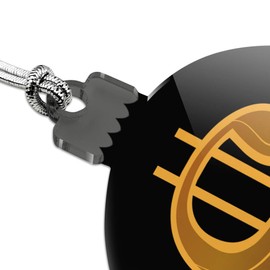 GRAPHICS & MORE Dollar Sign Symbol Acrylic Christmas Tree Holiday Ornament