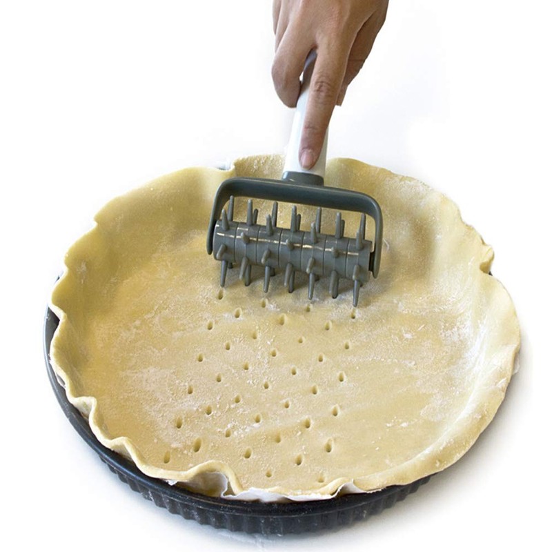 Pizza Pie Dough Roller Docker,Dough Blistering Killer,Pastry Pie Needle Wheels