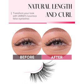 Half Lashes Natural Lashes Wispy Lashes Corner Lashes 3/4 False Eyelashes Natural Half Eyelashes W19