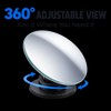 Round Blind Spot Mirrors for Cars – 360° Adjustable Wide-Angle