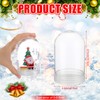 Shappy 12 Set Valentine's Day Snow Globe Craft Kit DIY