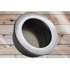 Universal Hardware Finger Pull Handle Recessed Satin Chrome Edge Flush